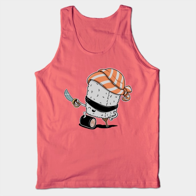 PIRATE SUSHI Tank Top by FernandoSala